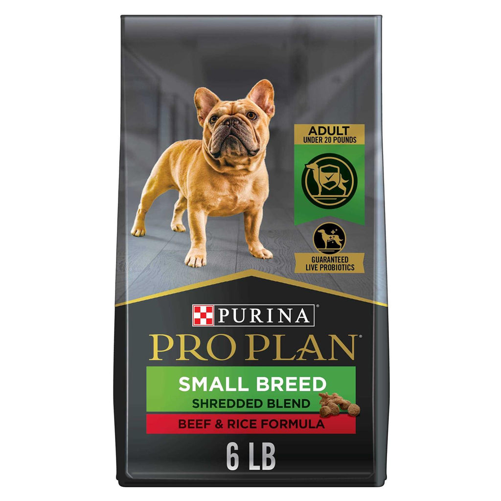 High Protein Shredded Blend Beef & Rice Formula Small Breed Dry Dog Food G217774
