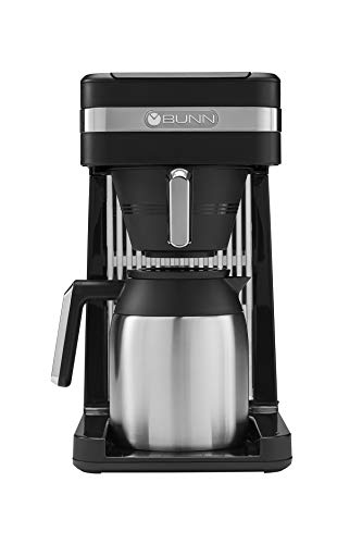 10-Cup Black Stainless Steel Coffee Maker J1942