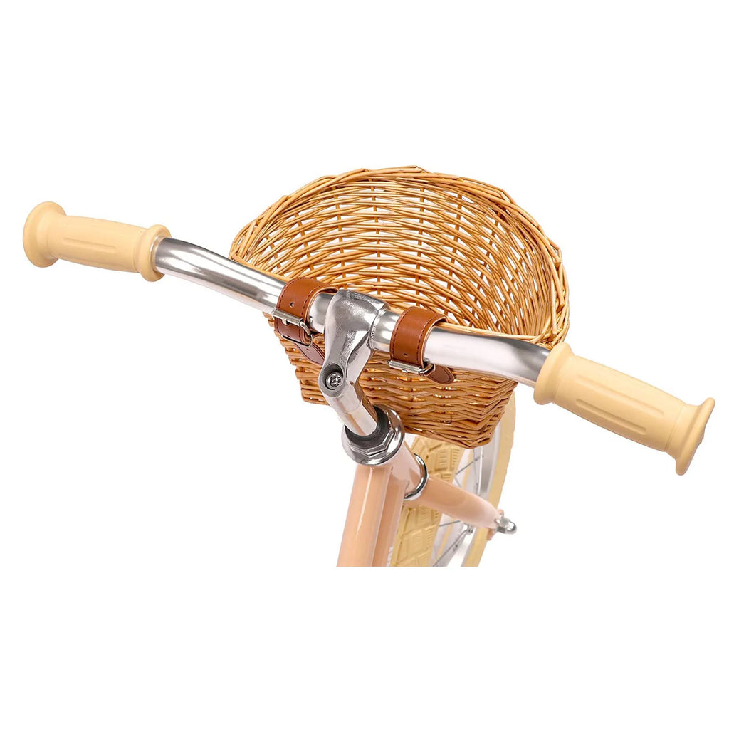 12 Inch Kids Balance Bike with Basket, Peach M545409