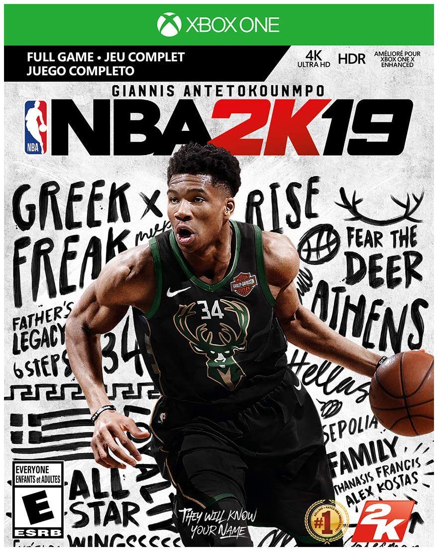 Xbox One S 1TB Console with NBA 2K19 Game and Xbox Wireless Controller I39815