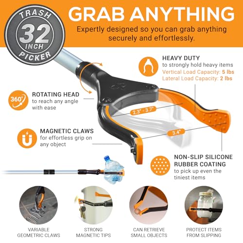 Folding Grabber Reacher 40" Heavy Duty C177440