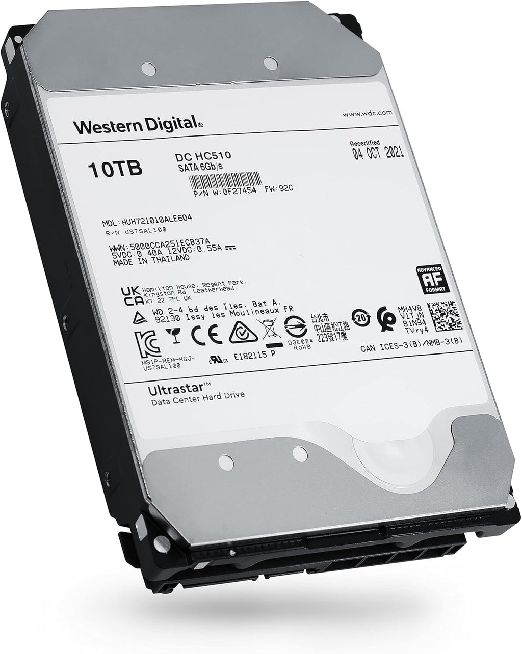 10TB SATA 7200 RPM 256MB Cache 3.5in Enterprise Hard Drive V5979
