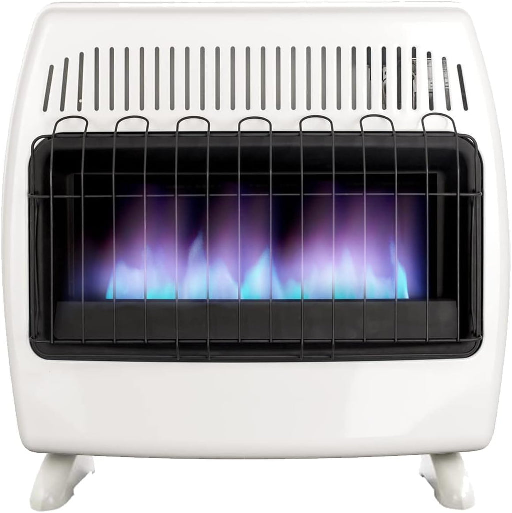 White Propane Natural Gas Wall Heater N720