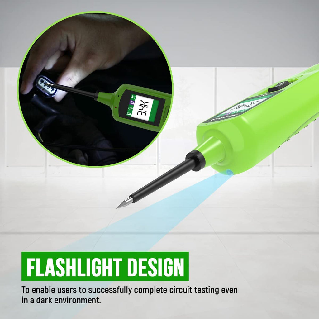 Automotive Power Probe Circuit Tester Kit with LED Display for 12V/24V Vehicles Pack of 2 L5319