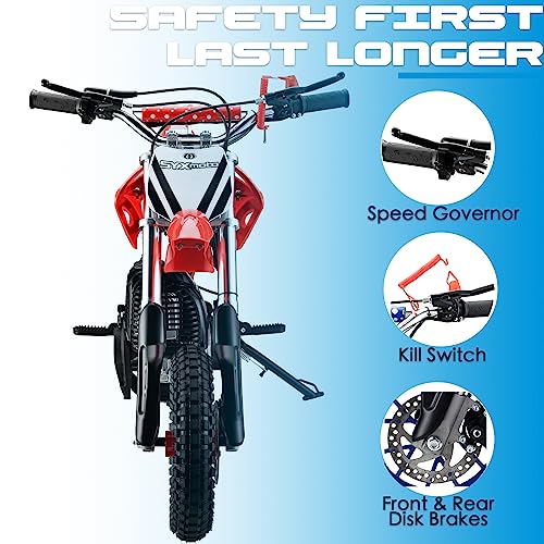 4-Stroke 40cc Mini Dirt Bike (White) A676