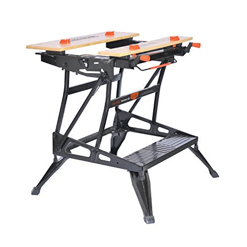 Portable Folding Workbench with Clamps R24807