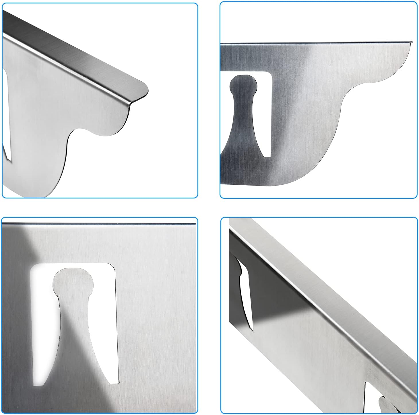 Stainless Steel Stove Gap Cover (2 pcs) I518000