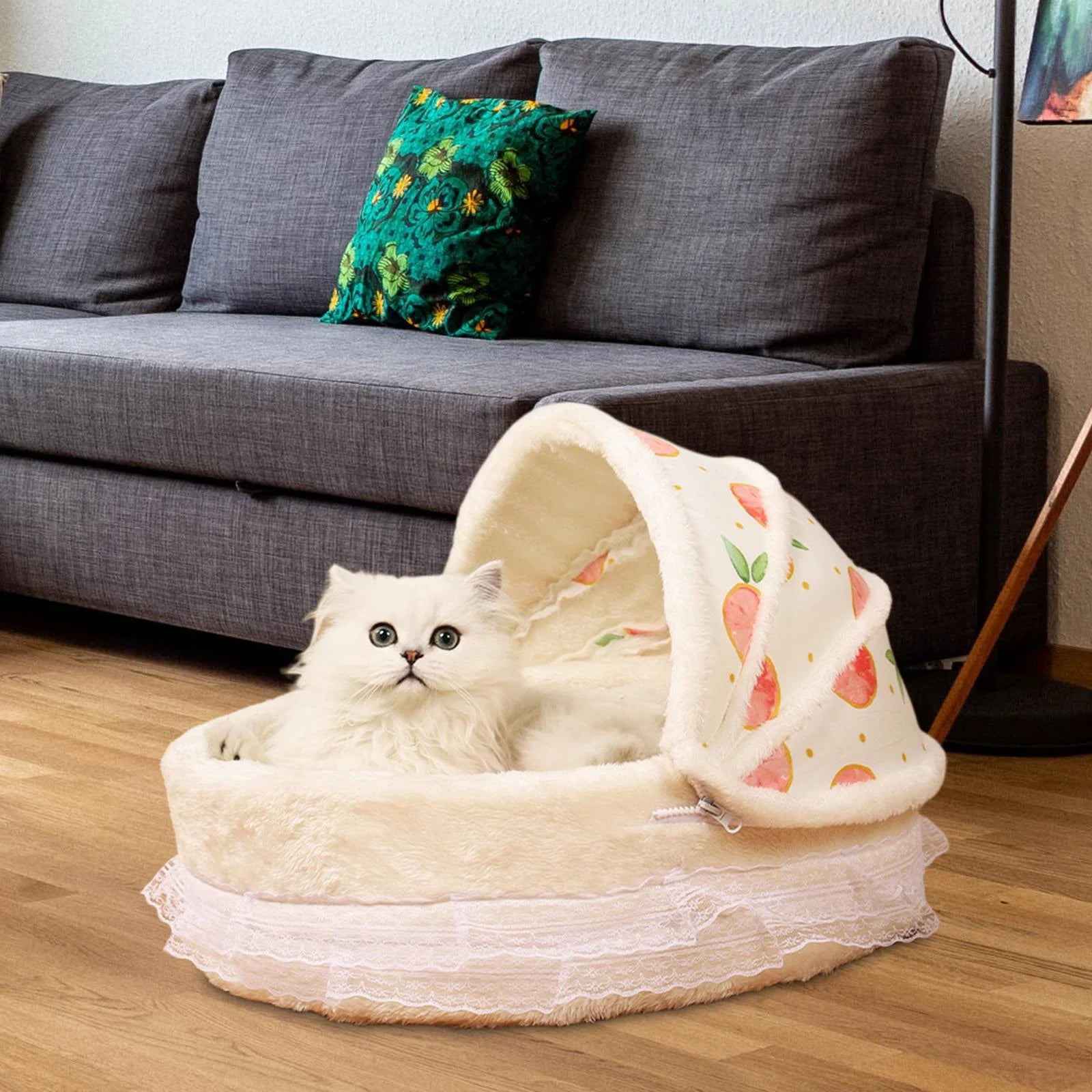 Soft Strawberry Pet Bed T3415