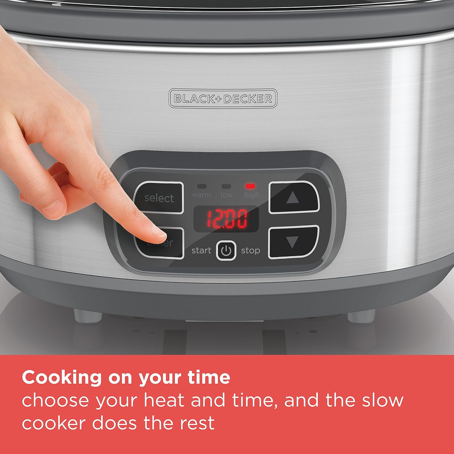 7-Qt Digital Slow Cooker D258739