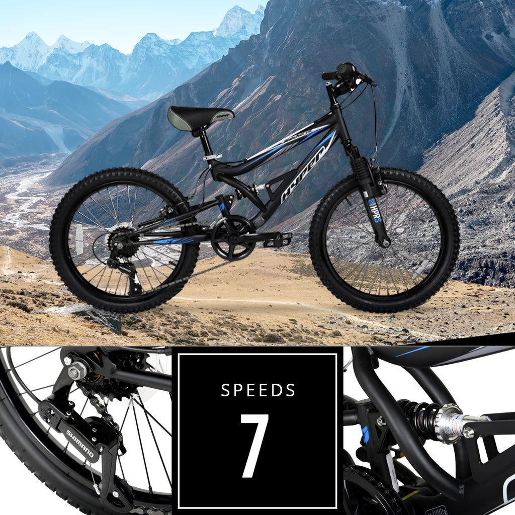 20" Black Mountain Bike S3081