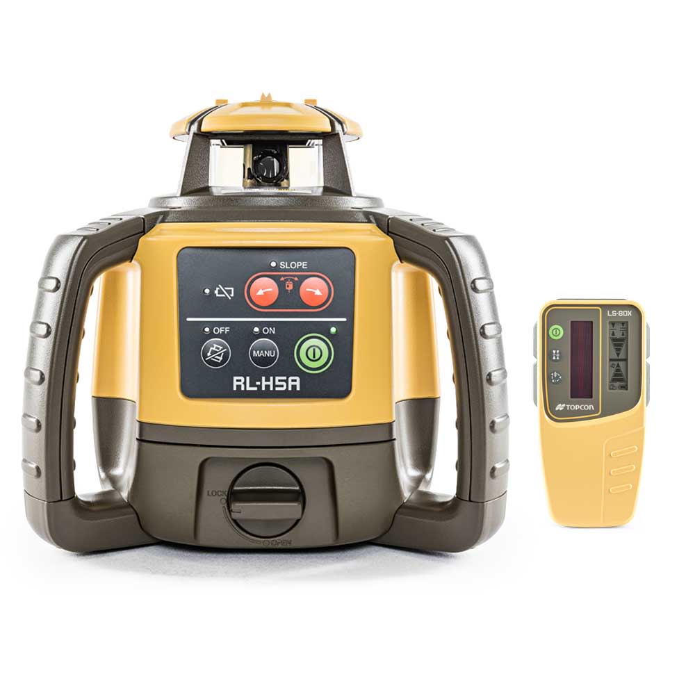 Horizontal Self Leveling Rotary Laser With Detector P371