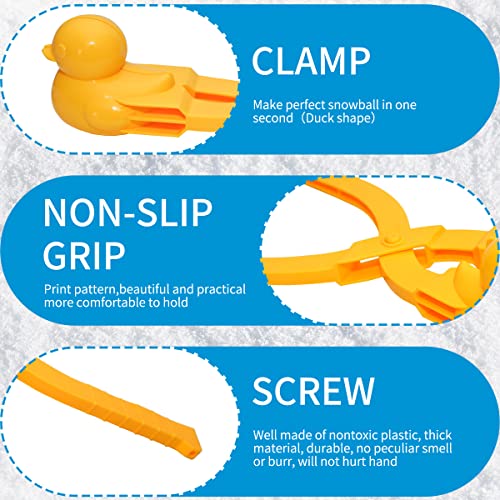 4PCS Large Size Snowball Maker Tool with Handle Q111