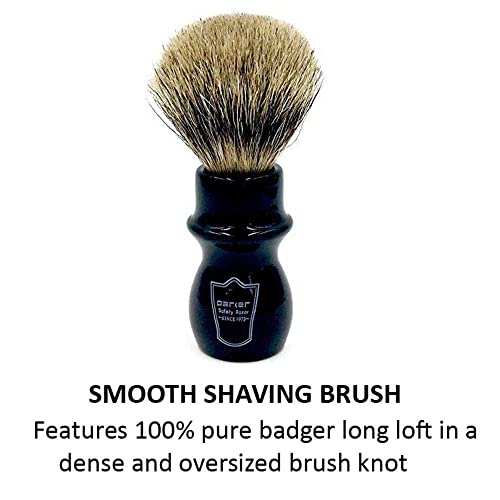 Ivory Shaving Brush with Stand F7643