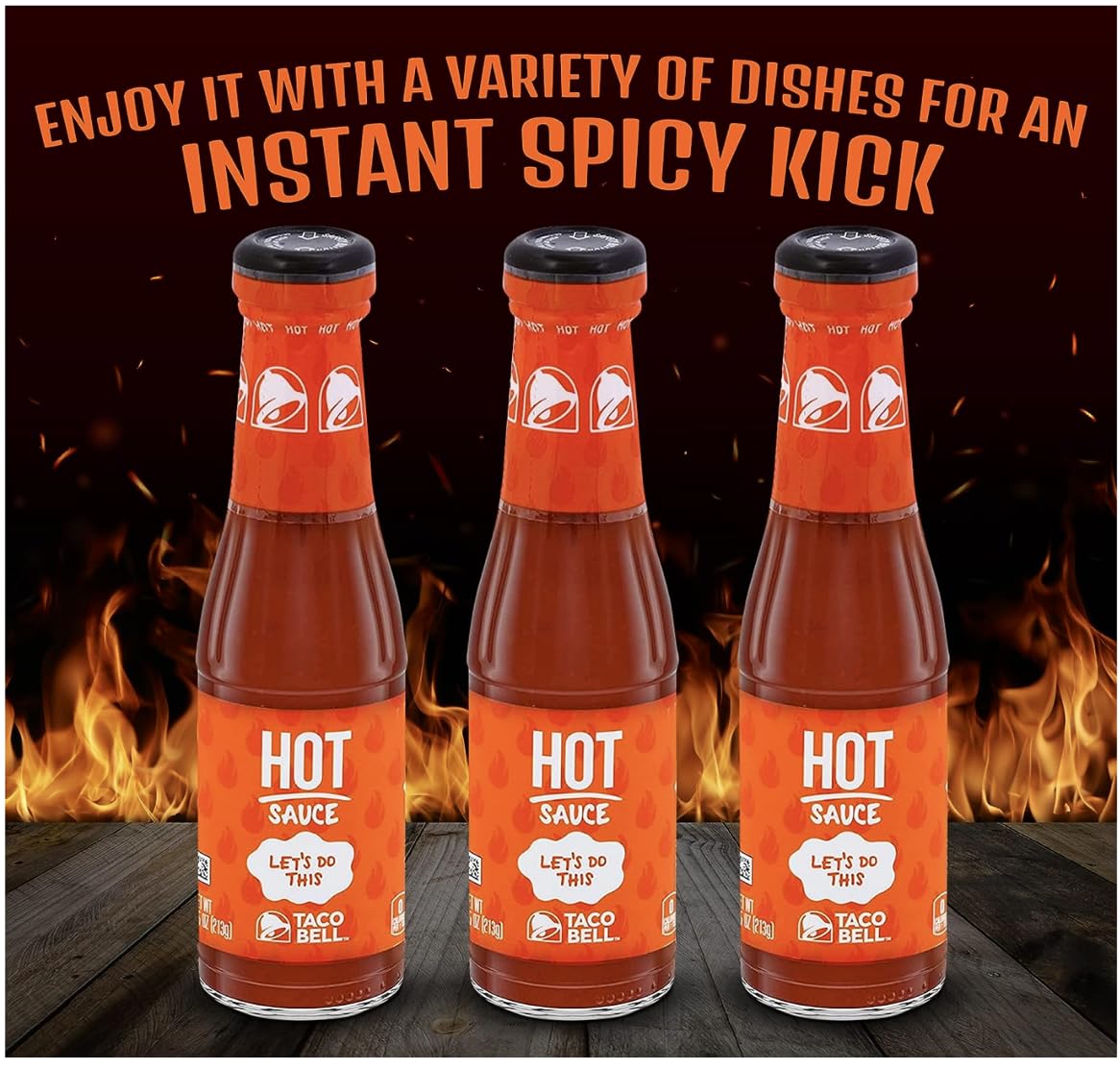 7.5 oz Hot Sauce Bottle (2-Pack) Y397