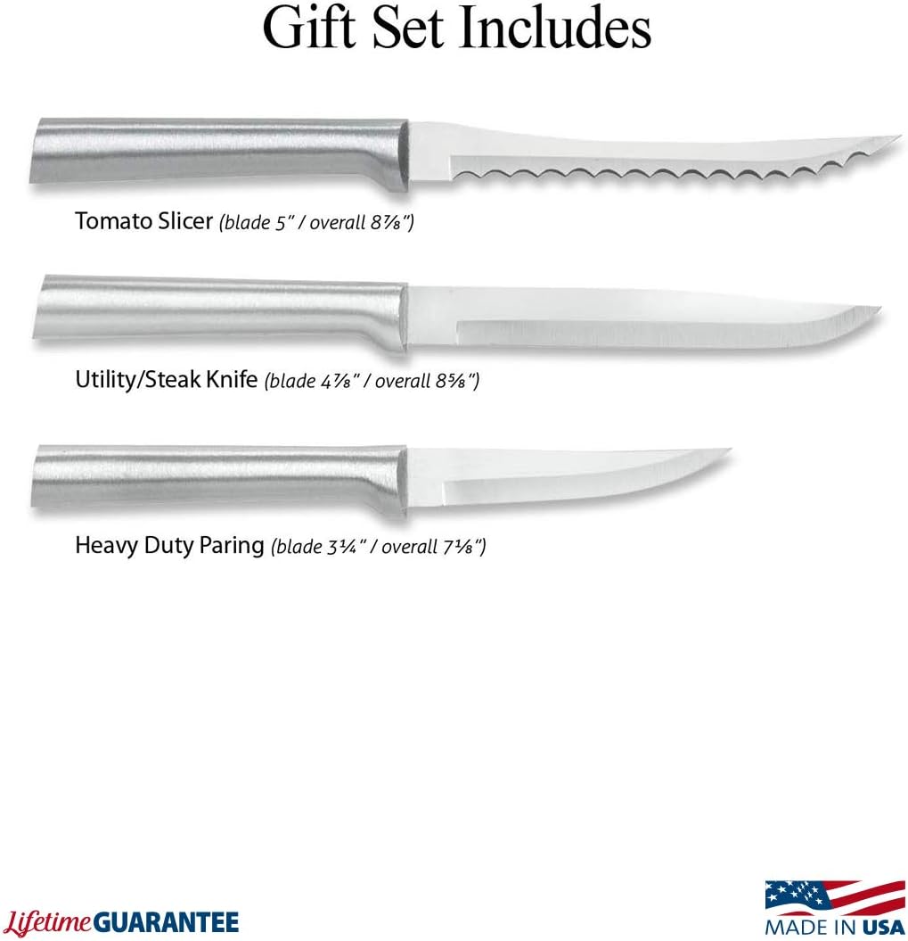 3 Piece Stainless Steel Knife Set C165647