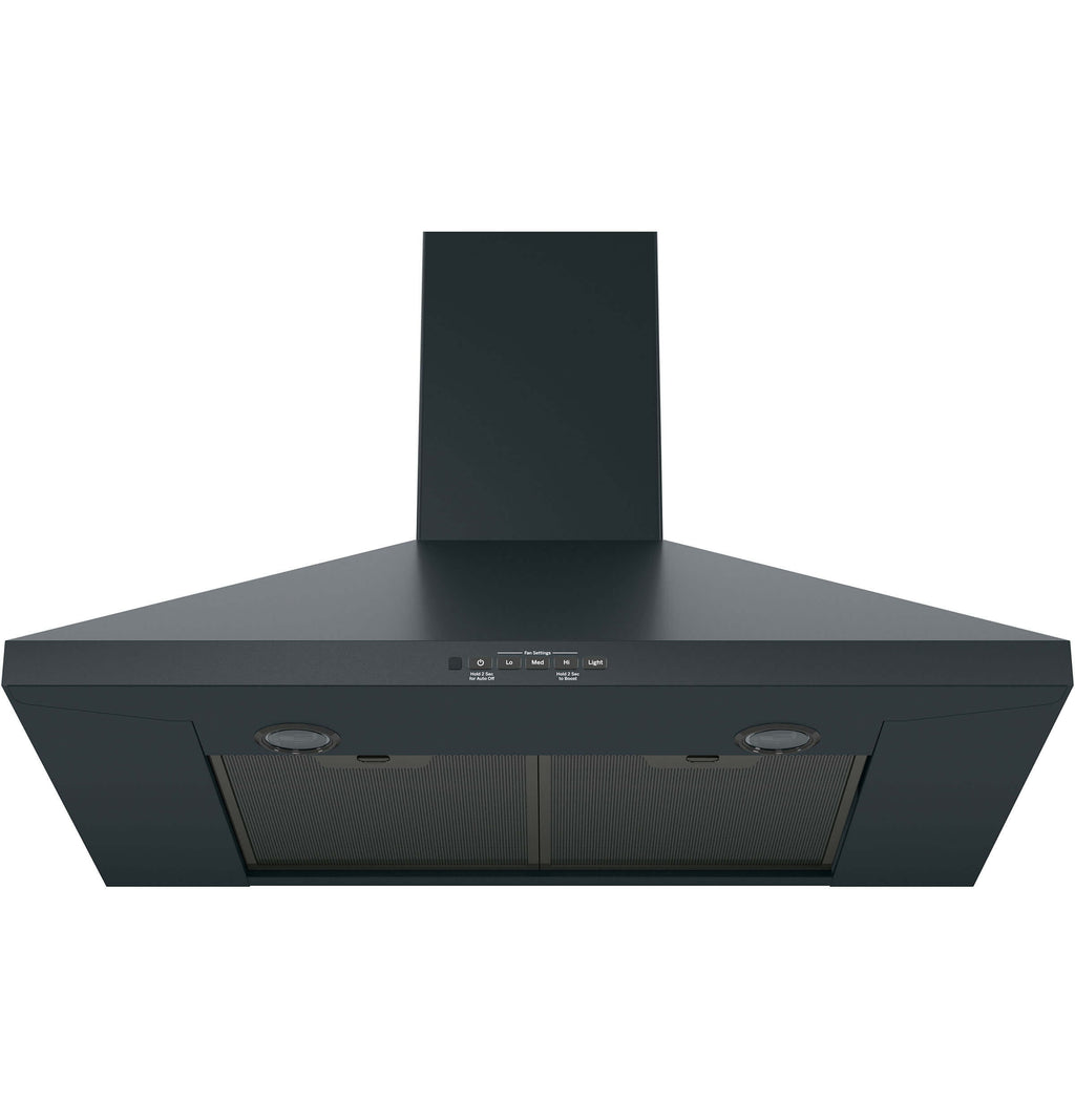 Black 30" Wall Mounted Range Hood X2822