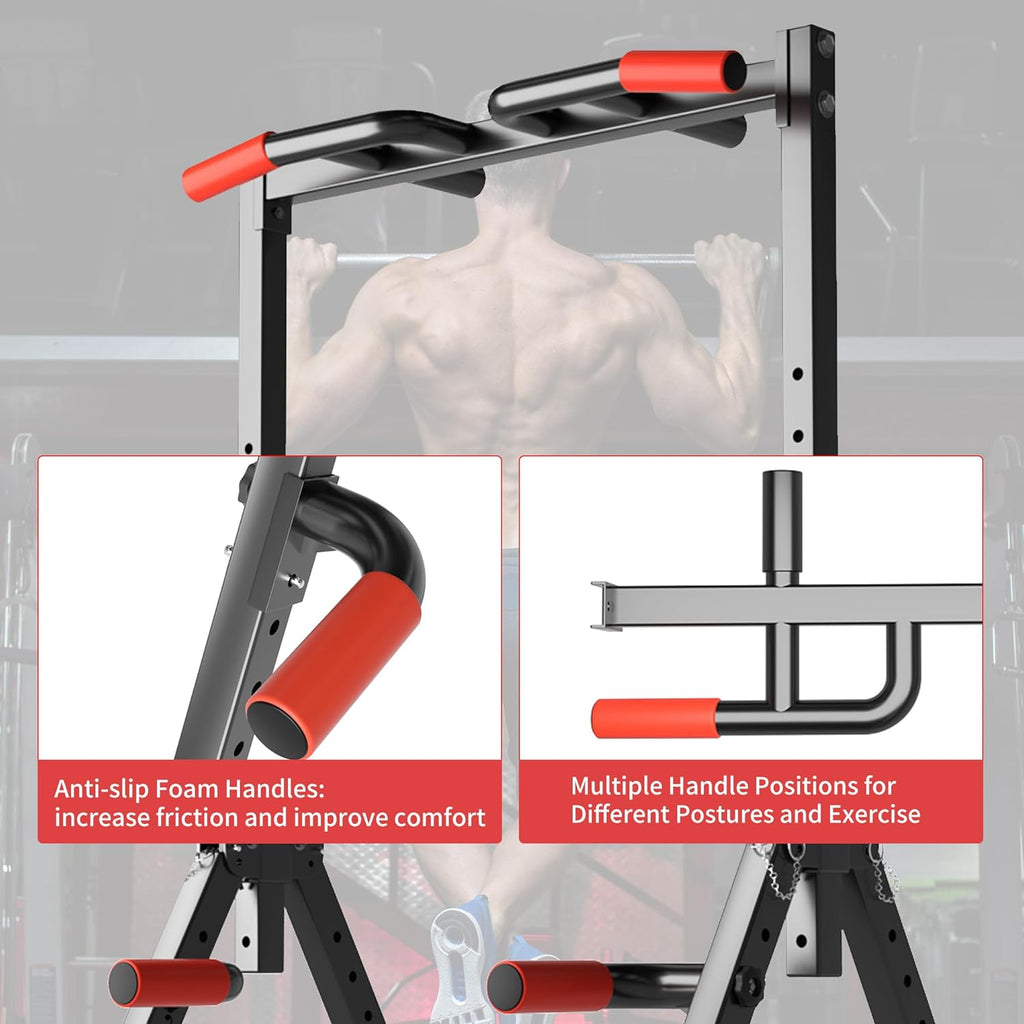 Foldable Power Tower Dip Bar P302