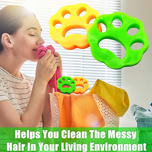 4 Pack Reusable Pet Hair Remover for Laundry Q7856