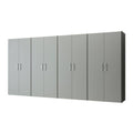 12 ft. Silver Jumbo Cabinet Storage Center O437
