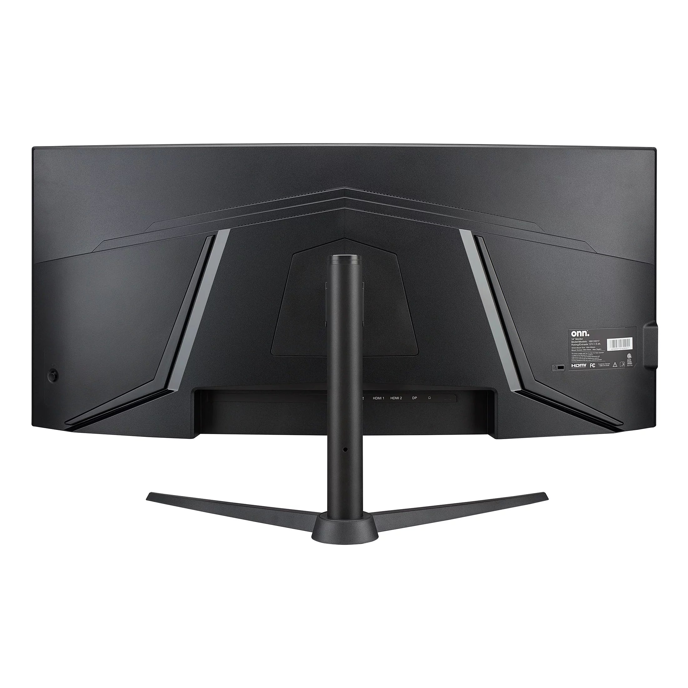 34" Curved Ultrawide WQHD 100Hz Bezel-Less Monitor, Black A1783