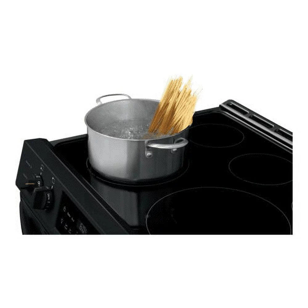 Black 30 in Freestanding Range with Self-Cleaning H341412