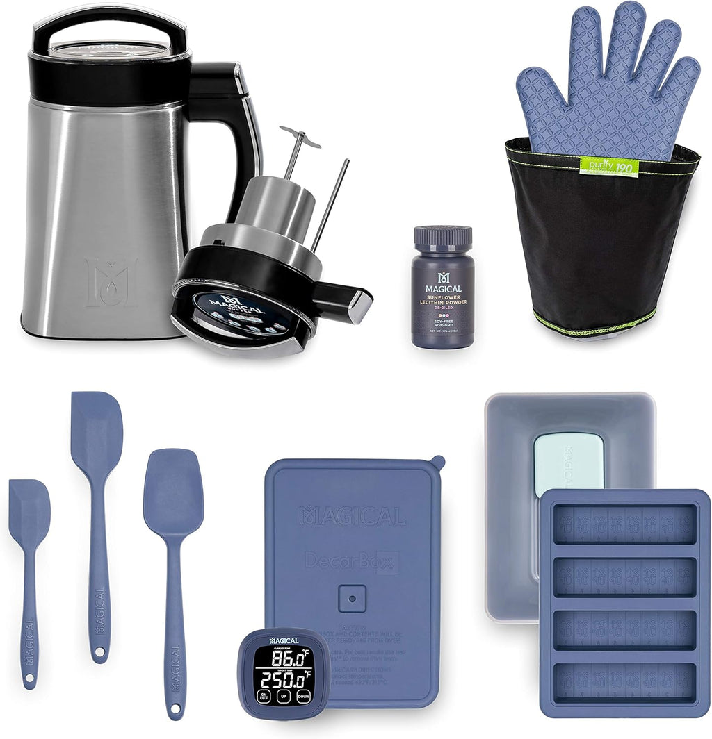 Botanical Extractor with Cookbook Decarbox Bundle L8231