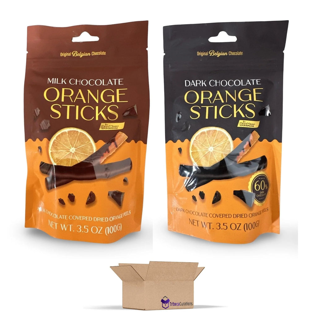 Milk Chocolate Orange Sticks 3.5 Ounce Bag Pack of 4 X107