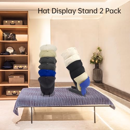 Set of 2 Hat Stand for Baseball Caps B726