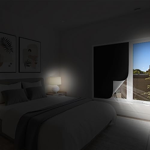 Gray-Silver 100% Blackout Window Blinds A326637