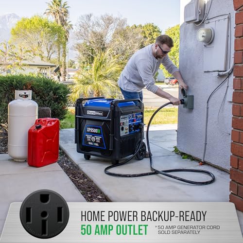 9,500-Watt Dual Fuel Digital Inverter Portable Generator K162
