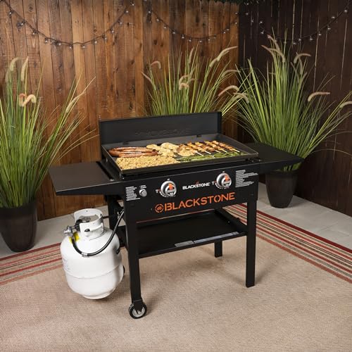 28" Powder Coated Steel Griddle Hard Cover W69103