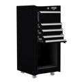 Black 4-Drawer Tool Cart Q1120