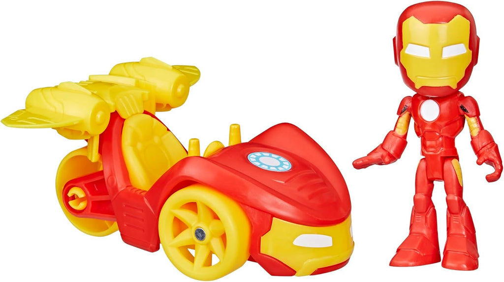 Iron Racer Set Action Figure with Vehicle and Accessory M2336