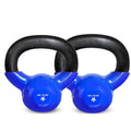 5-100 LB Vinyl Coated Cast Iron Kettlebells D79875