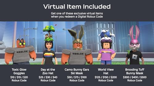 5,250 Robux Digital Gift Card D9375