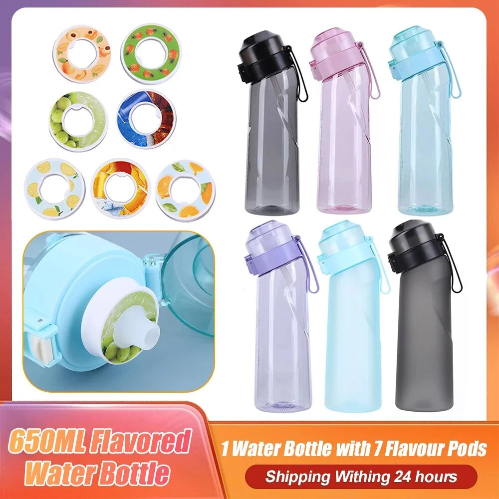 Purple Flavored Water Bottle with 3 Pods I3073