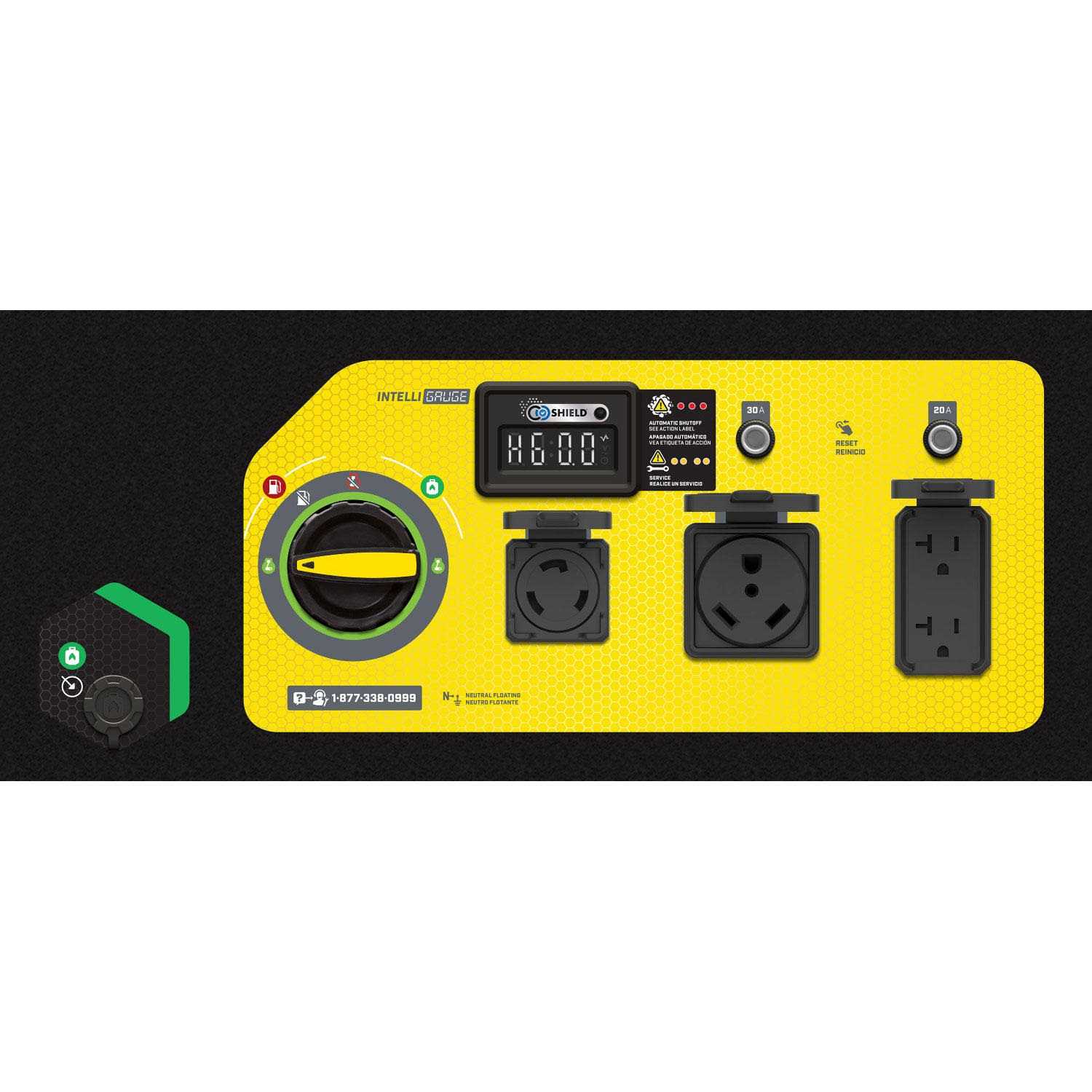 3650 W Dual Fuel Generator Y789
