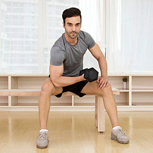 Rubber Hex Dumbbells F639723