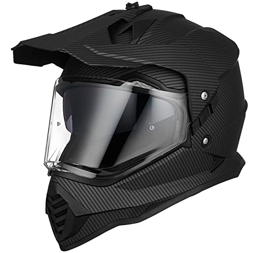 Tinted Black Visor for Dual Sport Helmet U96314