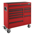 11-Drawer Steel Rolling Tool Cabinet Red N836666