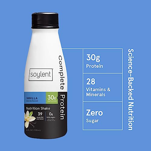 Chocolate 30g Protein Vegan Dairy Free 0g Sugar Ready to Drink Protein Drinks 11oz 12 Pack Q2846