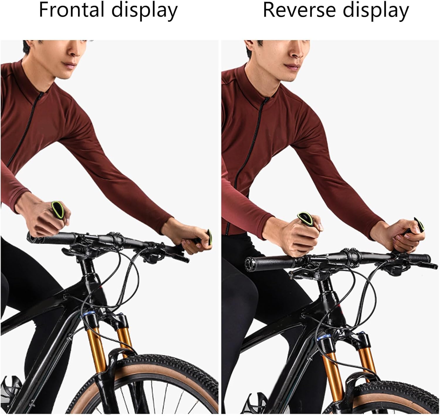 Ergonomic Nonslip Handlebar Grips X1487