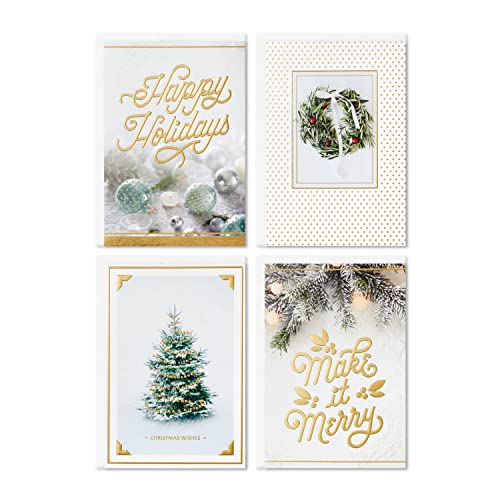 40 Cards and Envelopes Christmas Cards Assortment X6350