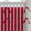 Solid Red Crib Bumper U73187
