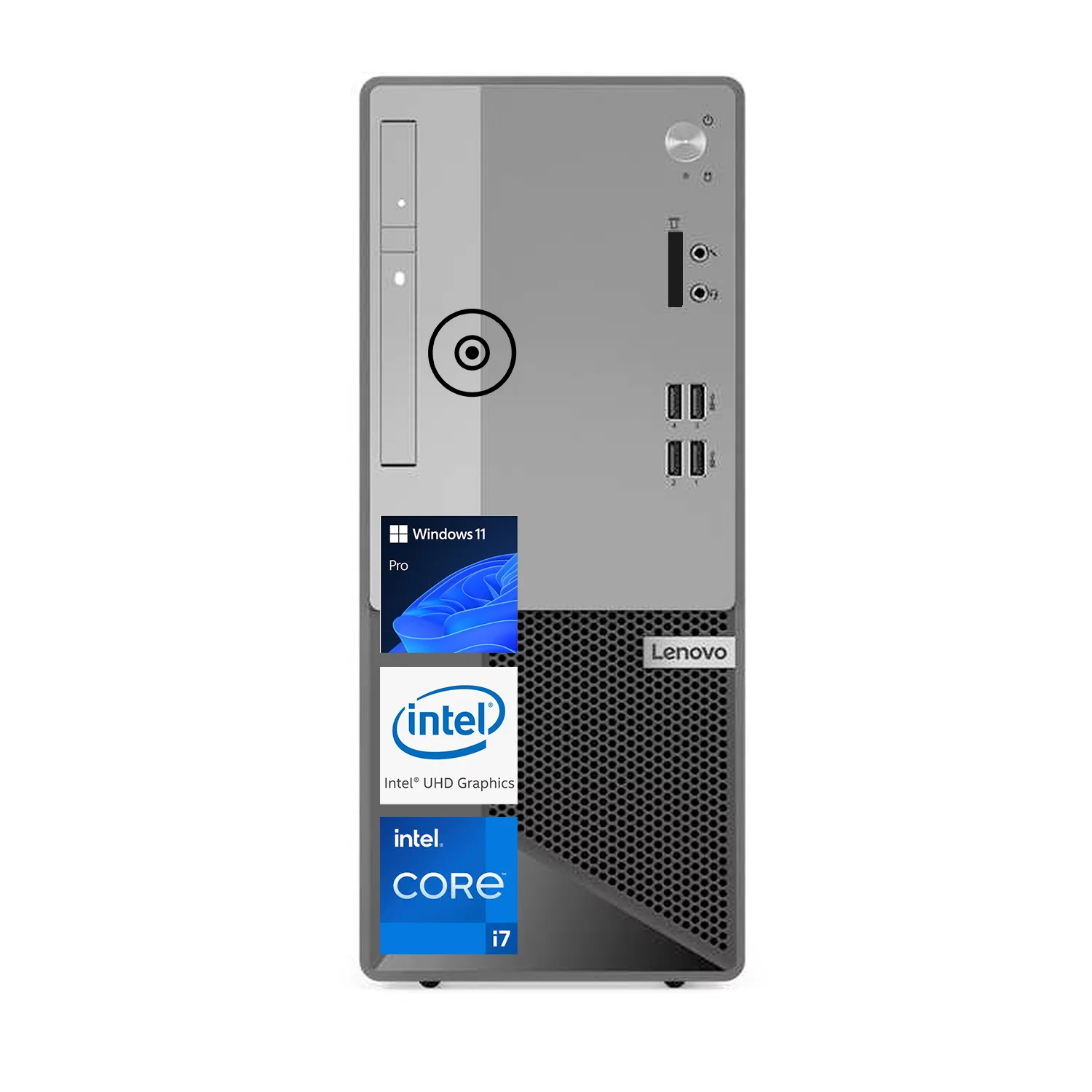 Black Intel Core i7-10700 32GB RAM 1TB SSD Desktop B2201