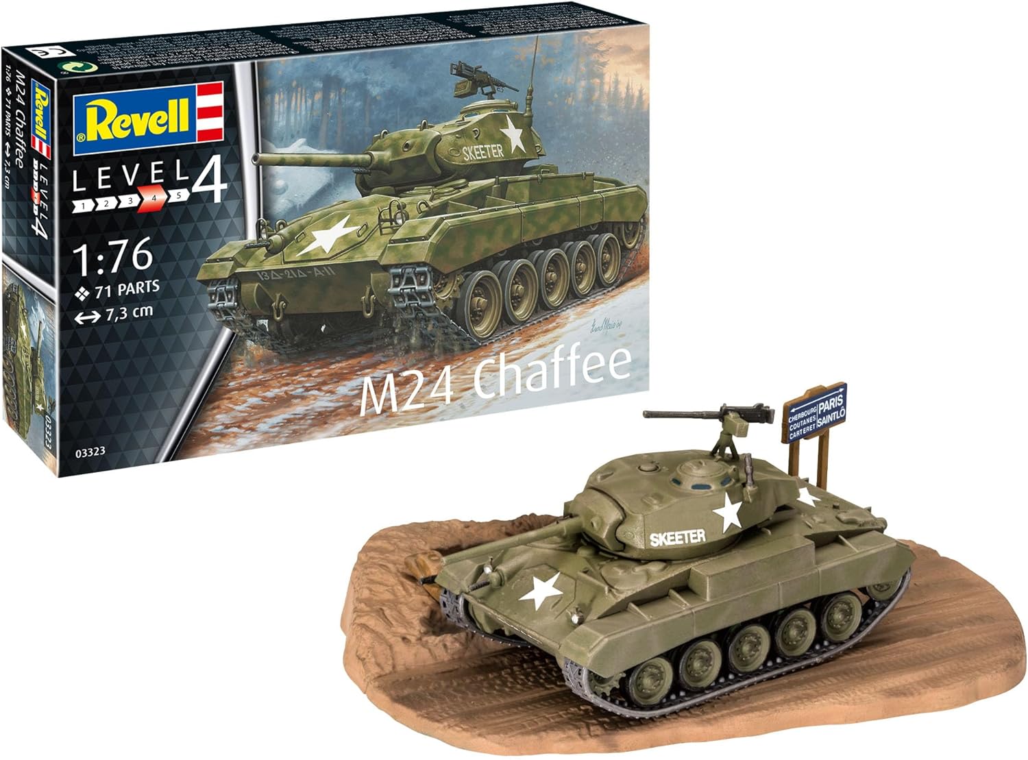M24 Chaffee Plastic Model kit Q277515