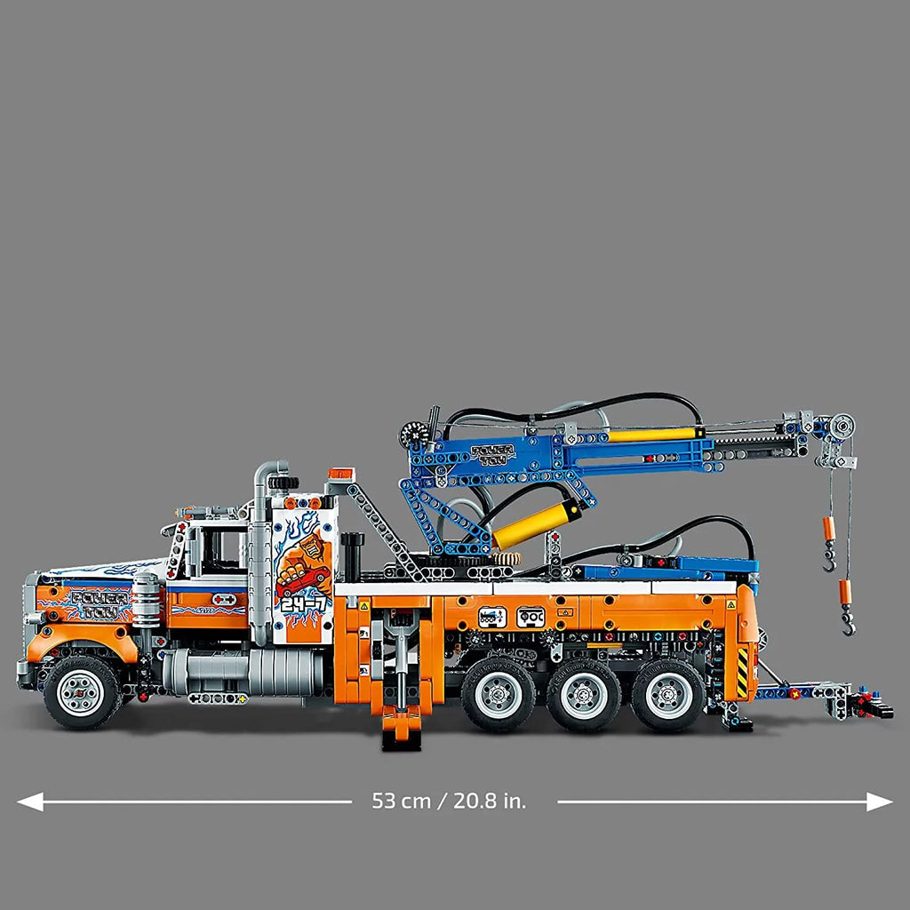 Heavy-Duty Tow Truck with Crane P3814