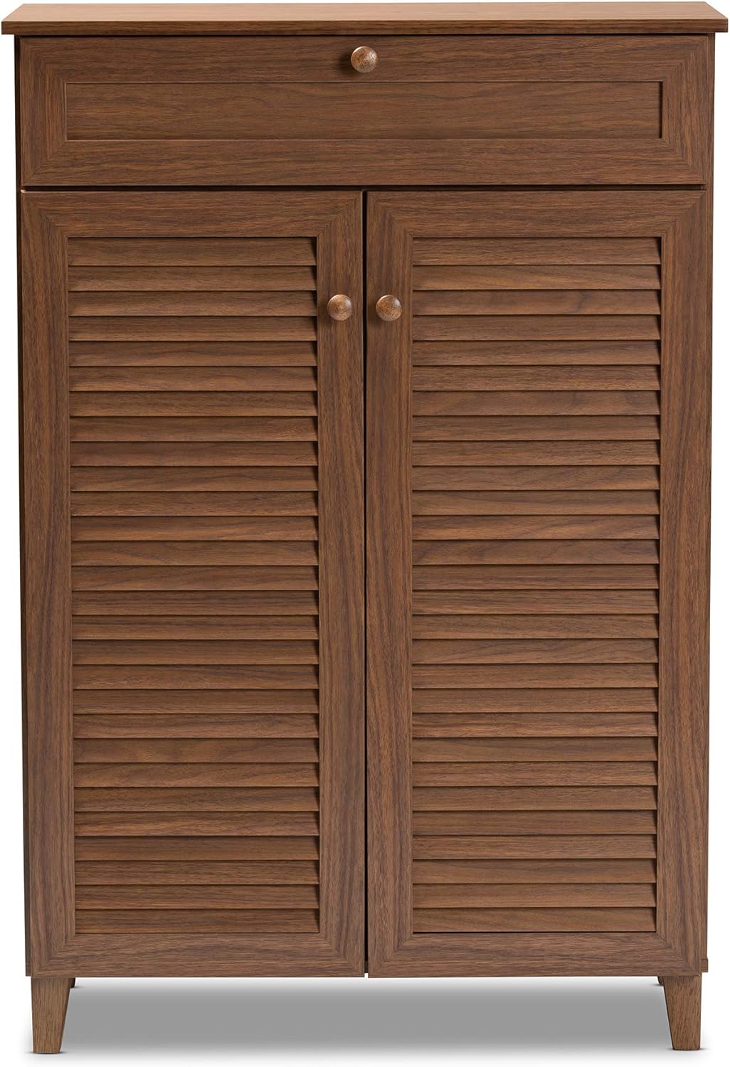 Walnut Shoe Cabinet E3401