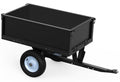 Black Heavy-Duty Tow Behind Dump Cart V9283