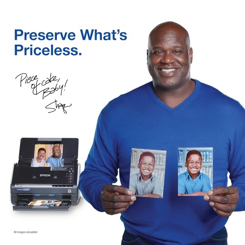 Black Wireless Photo and Document Scanning System E69829